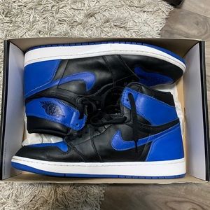 Jordan 1 “Royals” size 12 w/OG box. $200 obo.  Need a good cleaning.
